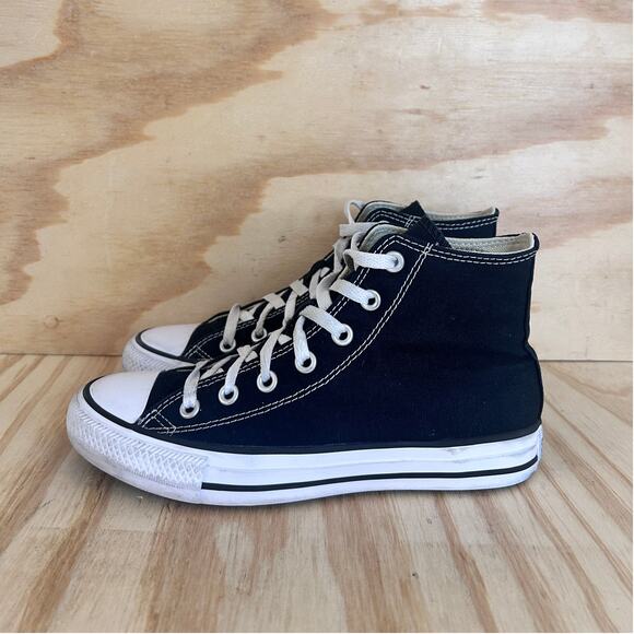 Converse All Star -Chuck Taylor Hi Top - Sneakers - Black - Women's - 7.5 -W9160 - Picture 4 of 10